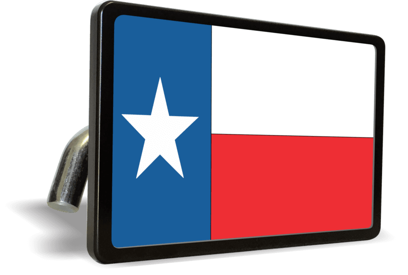 Texas State Flag - Trailer Hitch Cover
